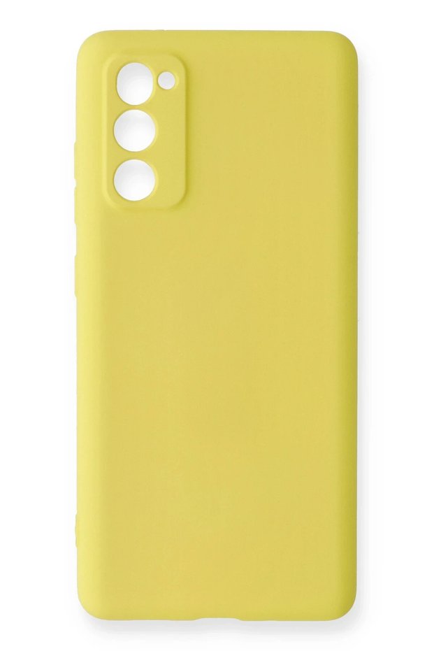 Aconcept Galaxy S20 Fe Case Nano Inside Velvet Silicone (114958) - Yellow