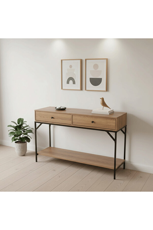 Modern Wooden Console Table with Stylish Design