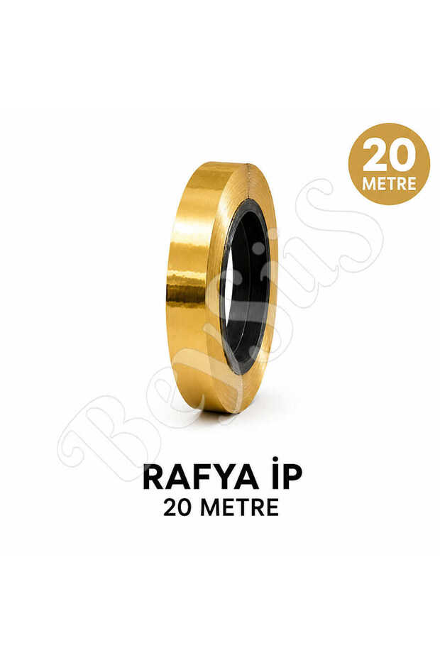 خيط رافيا ذهبي 20 متر