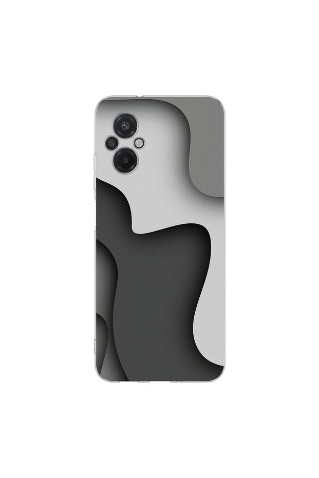 Poco M5 Compatible Wallpaper 2 Design Transparent Case