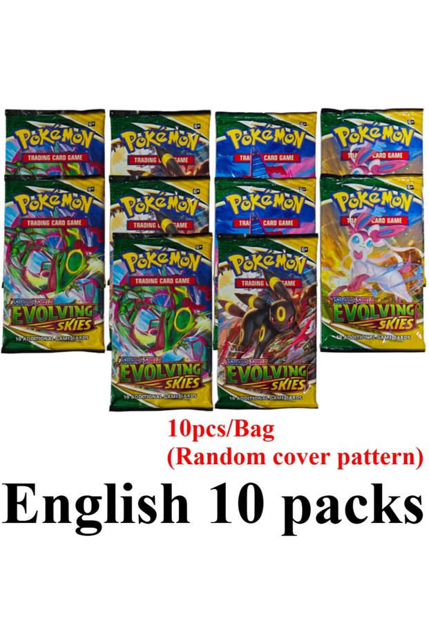 Bandai English 10 packs Pokemon TCG Booster Box Mega Evolution Ascended Heroes Phantasmal Flames Eng