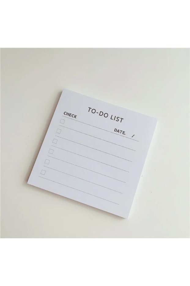 C 50 Sheets School Stationery Cartoon Brief Strokes Cute Cat Memo Pad Simple Style Kawaii Message Pa