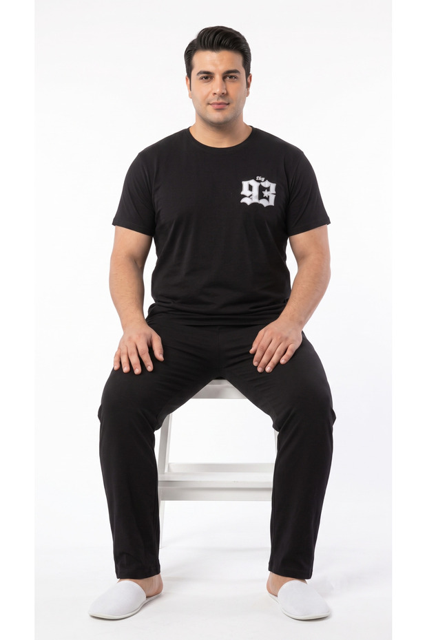 طقم بيجامة رجالي مقاس كبير 93