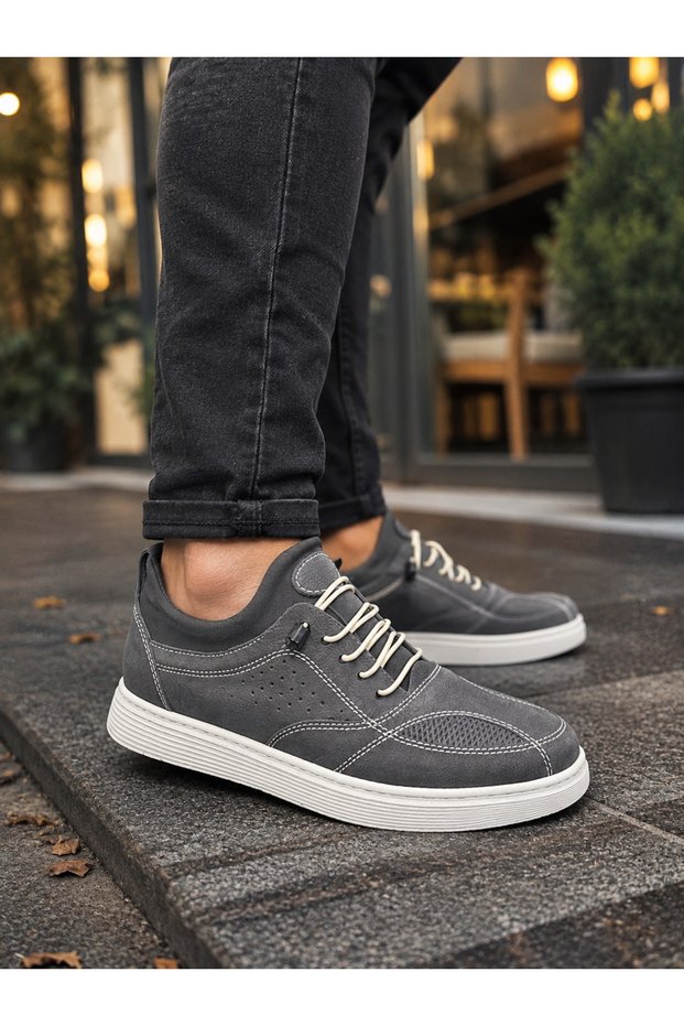 Leather Men's Daily Shoes Orthopedic Sole • Poly Sole • Lightweight and Comfortable