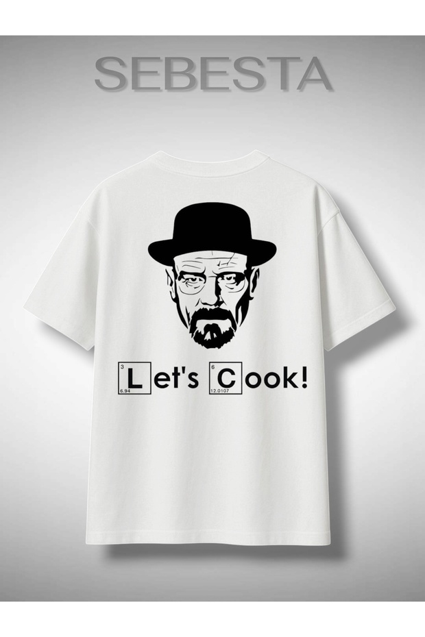 Let’S Cook Printed Premium Oversize T-Shirt