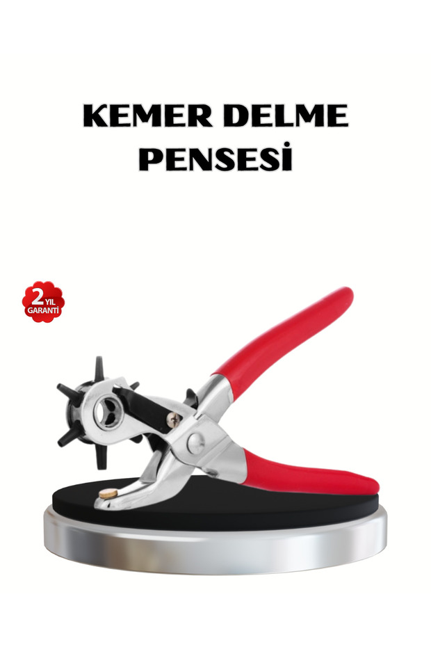 Multi-Function Hole Punch Pliers 2Mm–4.5Mm Adjustable Metal Body