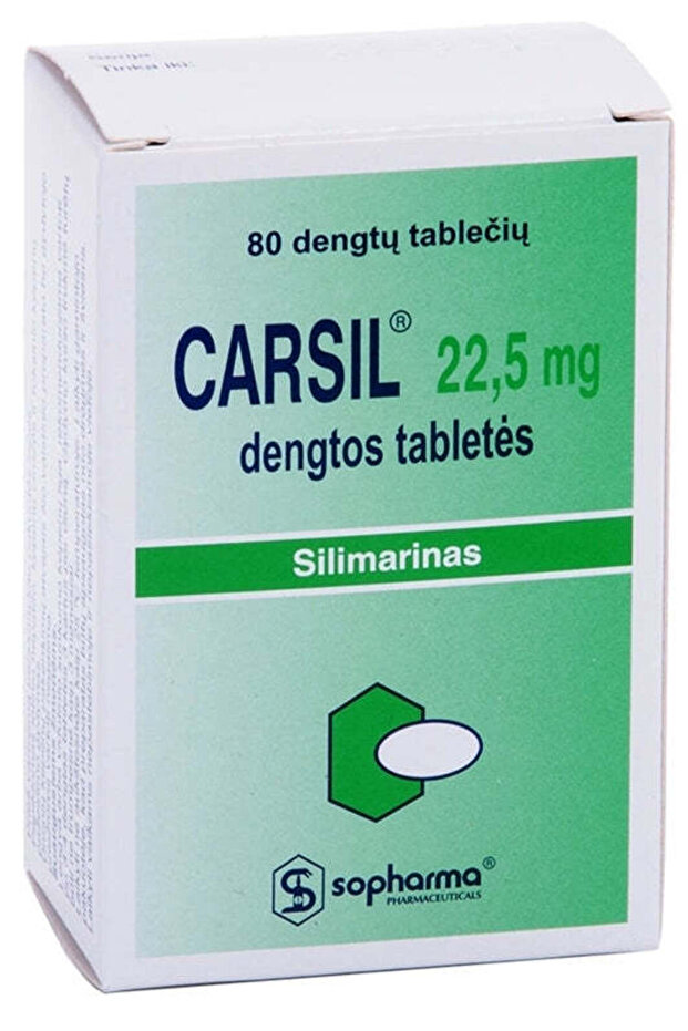 Sopharma Carsil Liv52 80 Tablets