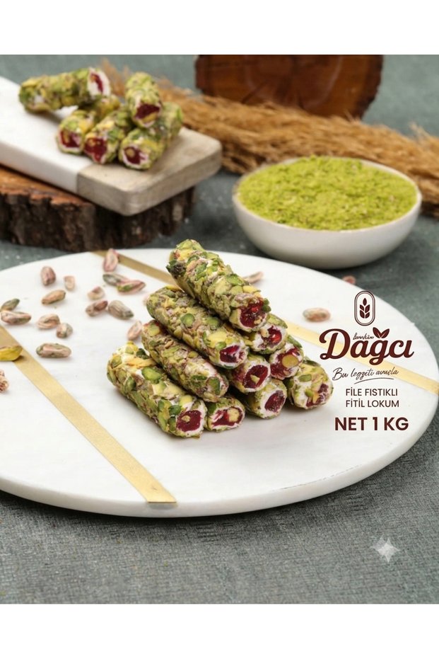 Fillet Pistachio Fi̇ti̇l Lokum (1 kg)