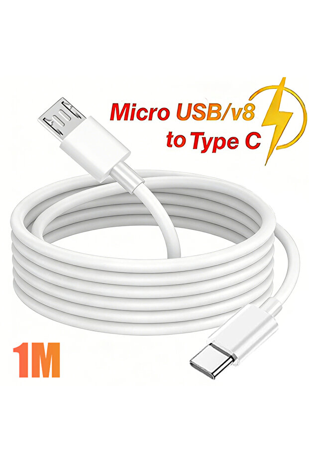 1M 5A USB C To Micro USB Fast Charging Data Cable Type C Male To Micro USB Male Quick Charger Adapte