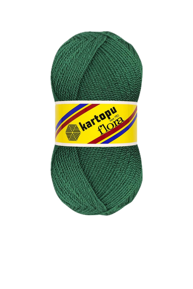 1 Piece of Kartopu Flora Yarn 100 Grams 240 Meters Booties Scarf Beanie Jacket Cardigan Yarn: Color: K1416