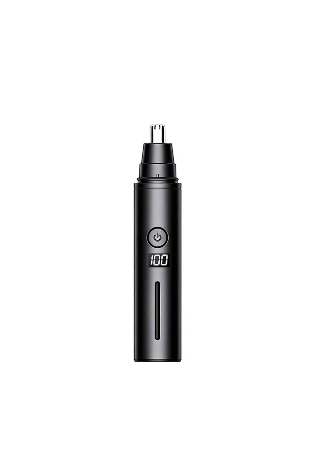 black Mini Nose Hair Trimmer For Men Electric Nose Hair Remover USB Rechargeable Ears Hair Clipper P