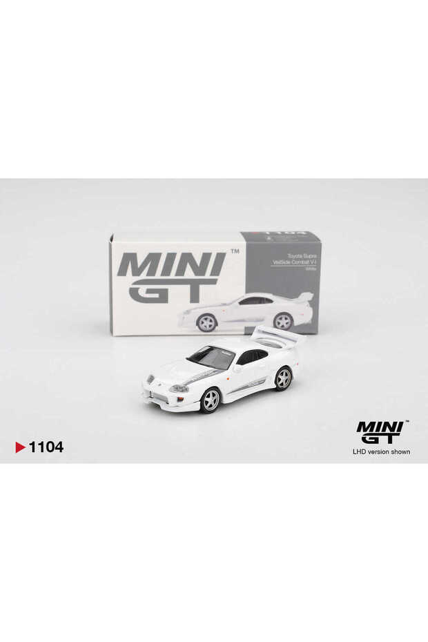 1:64 Toyota Supra Veilside Combat V-I White Jdm Diecast Model Car Mgt01104