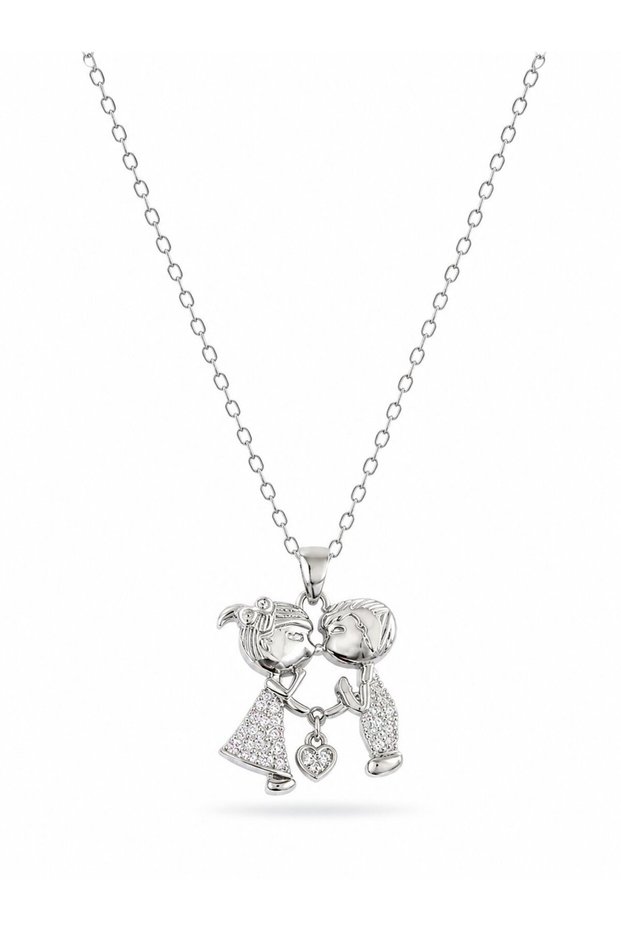 316L Steel Chain Silver Color Boy Girl Model Women's Necklace