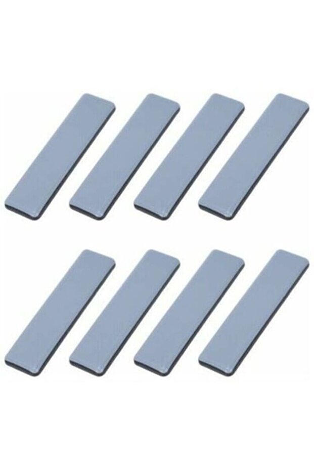 Heavy-duty furniture sliding mats, self-adhesive Teflon mats, rectangular, shockproof, furniture casters, blue/black, super casters (8 pieces per...