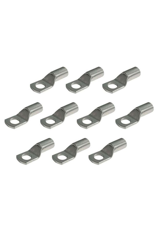 Copper Cable Lugs Ring Terminal Connectors for Marine, Solar, Automotive Electric Home Applications etc (Pack-Of 10) (Cable Size 50mm, Hole Size 6mm)