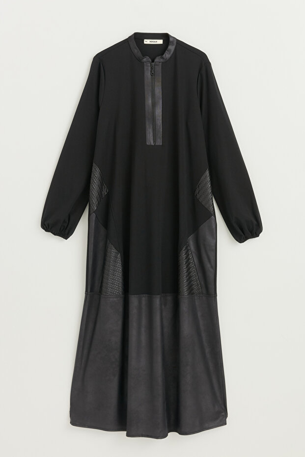 Garnili Steel Knitted Dress - Black