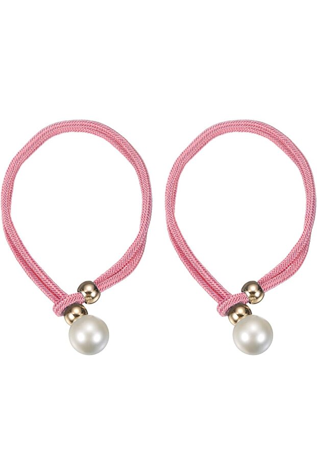 2-Pack - Creative Curtain Tiebacks & Curtain Buckles - Pink