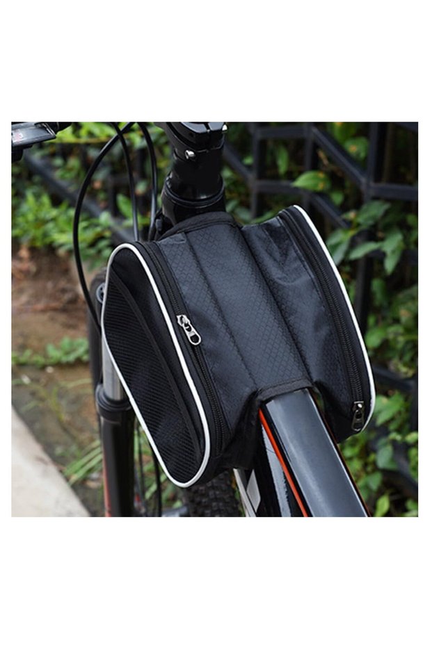 Bicycle bags - 2-pack - Waterproof bicycle bags - Cycling bags - Top tube bags - Double bicycle bags