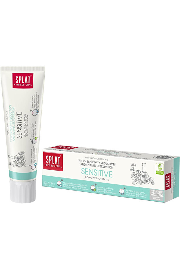 Professional Sensitive Toothpaste 100ml - Fluoride-Free with Hydroxyapatite