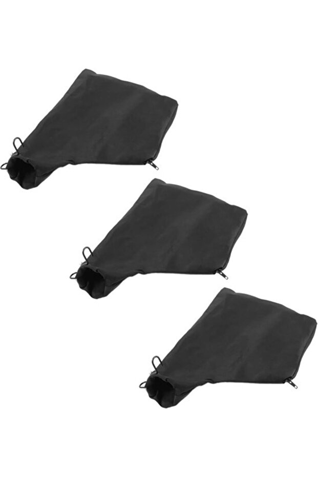 3-pack power tool dust collection bags for miter saws, table saws, planers, and sanders