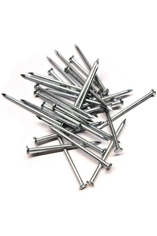 High Strength Round Head Nails for Carpentry and Electrical Work (Pack of 20, 3 Inch)