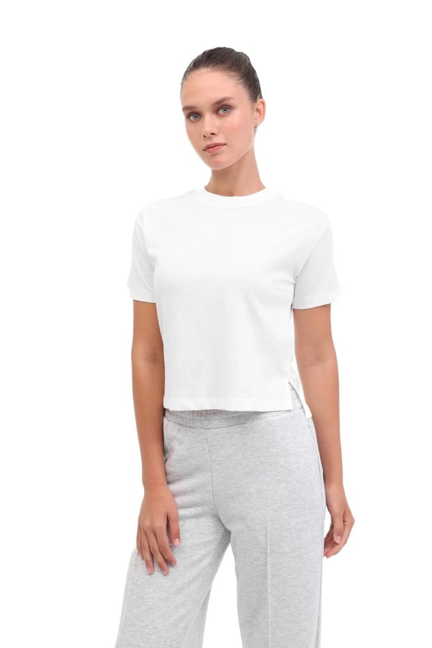 Short Sleeve T-Shirt Women's Ecru Wb 11Ct223