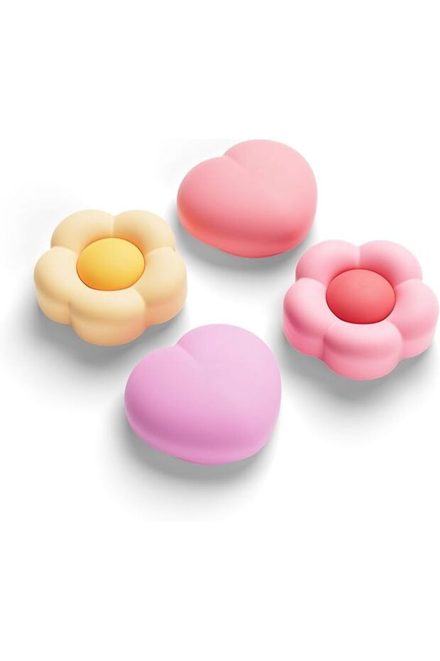 Silicone Joy Con Thumb Grip Caps Compatible with Switch 2 (2025), Soft Joystick Cover Caps