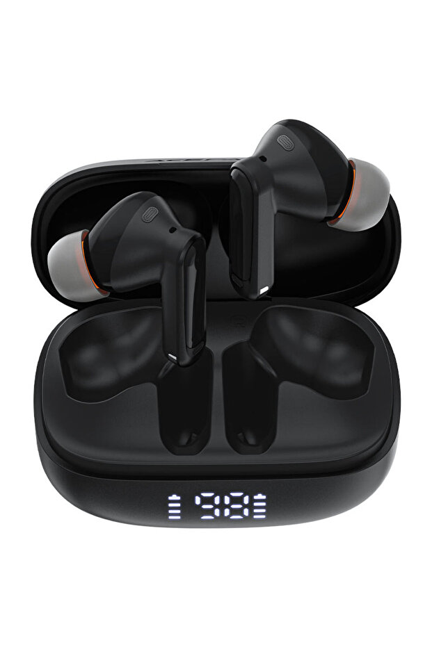 W1 Active Noise Cancelling True Wireless Earbuds, Bluetooth 5.4 Wireless Earphones with Transparency Mode, Deep Bass, Touch Control, IPX5 Waterproof, 30H Playtime with Charging Case