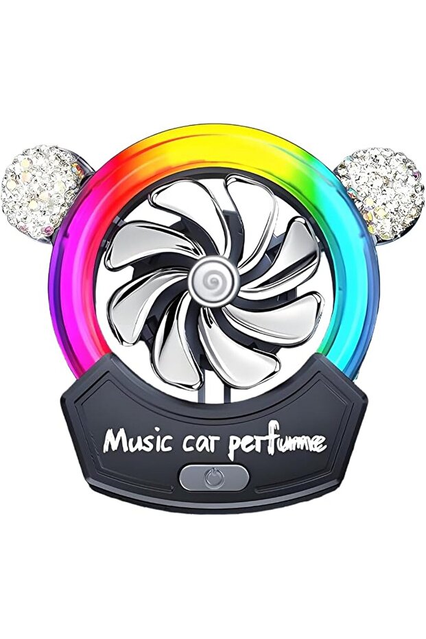 Car Vent Clip Diffuser 360 Degree Car Air Freshener Vent Clip Diffuser | Aromatherapy Led Lighting S