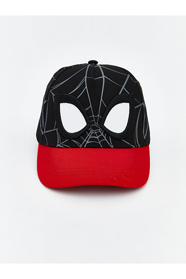 Trendlucky Spider-Man Printed Boy's Cap with Difference in Color
