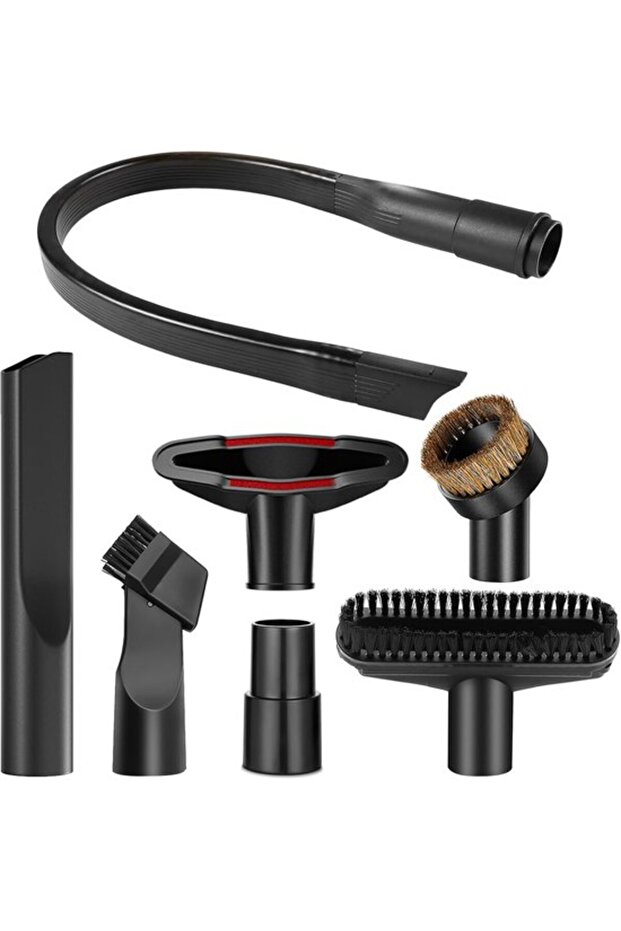 Vacuum cleaner accessories, universal vacuum nozzles, with a 58cm flexible crevice tool, universal vacuum nozzle with brush head, suitable for all