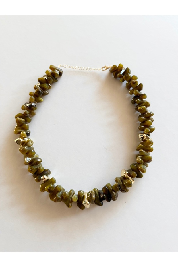 Olive Boncuk Kolye