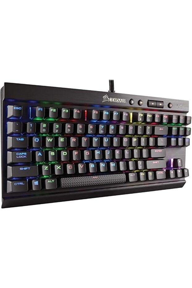 لوحة مفاتيح ميكانيكية مدمجة K65 RGB RAPIDFIRE