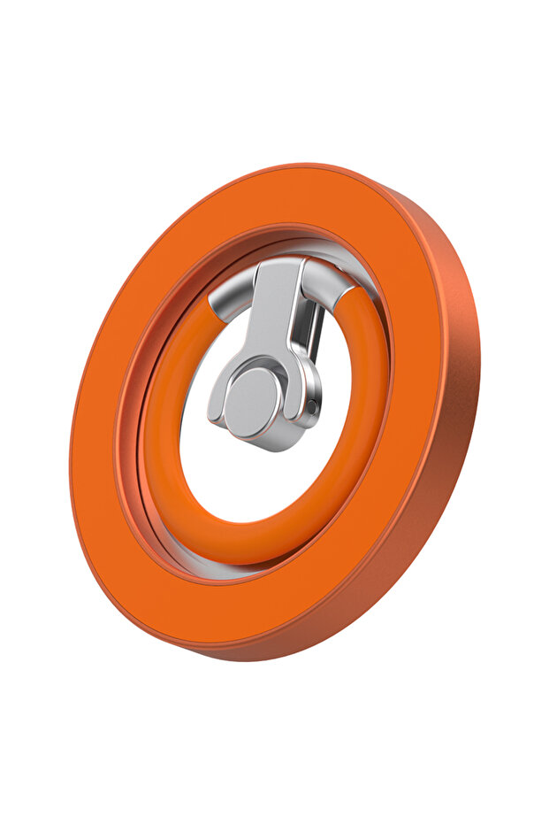 Orange 2026 New Double Sided Magnetic Phone Stand For MagSafe - Strong Magnet, Folding Holder For IP
