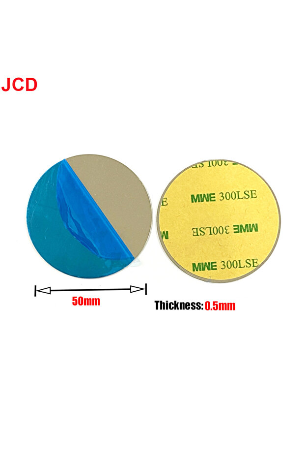 50mm0.5mm 10pc 20/25/30/40/45/50/55/60mm Metal Plate Disk Lron Sheet For Magnet Mobile Phone Holder