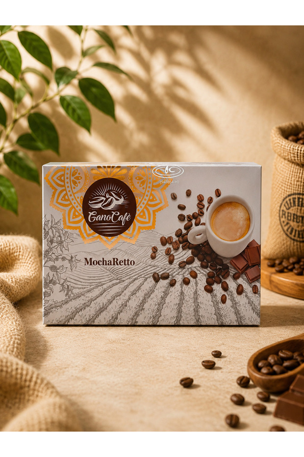 Gano Excel Ganocafe Mocharetto Ganoderma Lucidum Extract Mocha Coffee 15 X 18 g