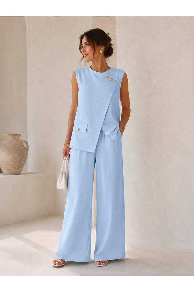 Pants and Vest Modal Suit