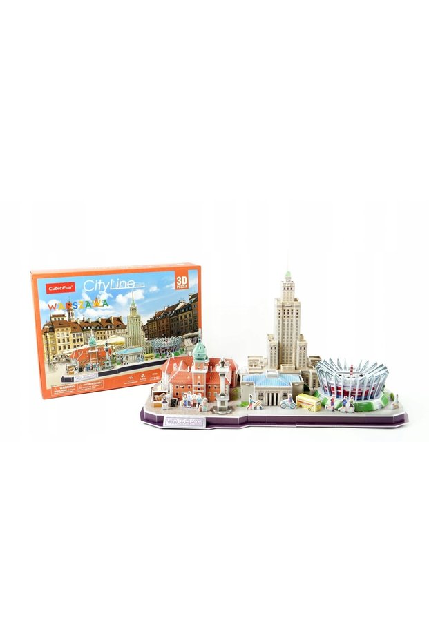Puzzle 3D Cityline Varșovia