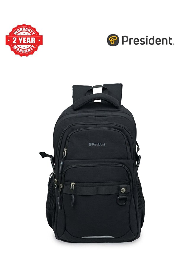 Stylish & Durable Everyday premium Carry Backpack - 19" (Article BPHW2018) - BLACK