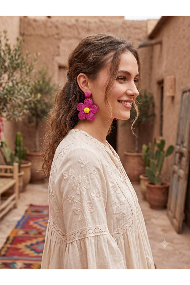Bohemian Flower Earrings