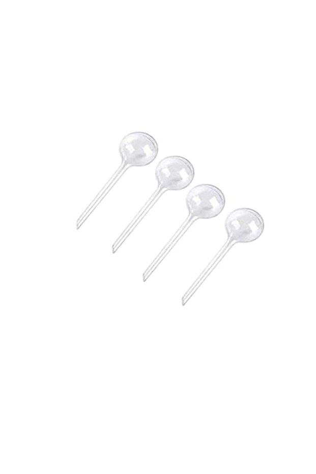 4 Pcs Clear Automatic Watering Device Globes Vacation Houseplant Pot Waterer Flower Water Watering Plant Container Accessories