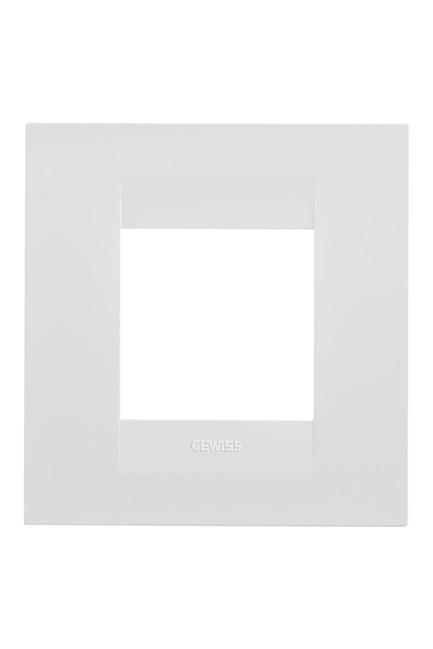 Gewiss Chorus GW16422TB frame, 2 modules, white, for socket / switch