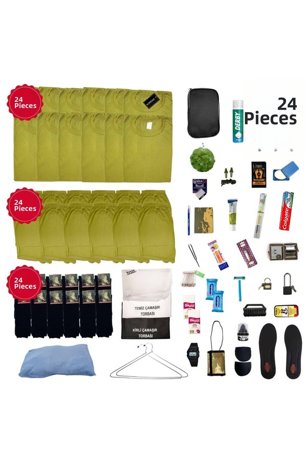 24-Piece Gendarmerie Bracelet Full Set of Supplies