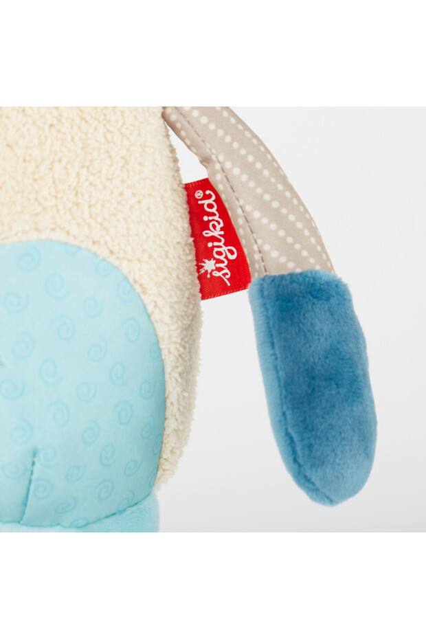 Iepurasul de plus Patchwork Sweety Yellow, - 5