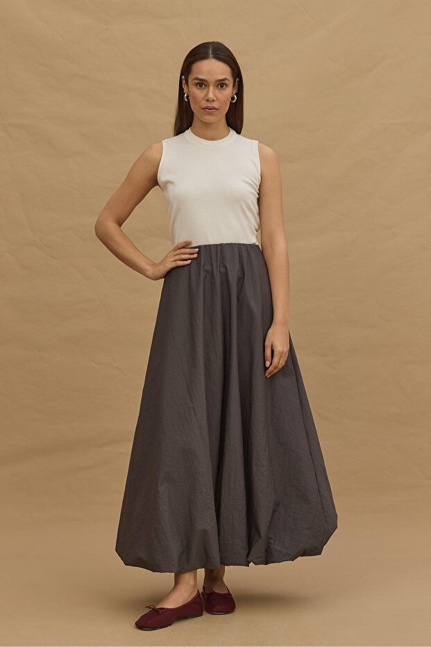 Balloon Skirt Anthracite
