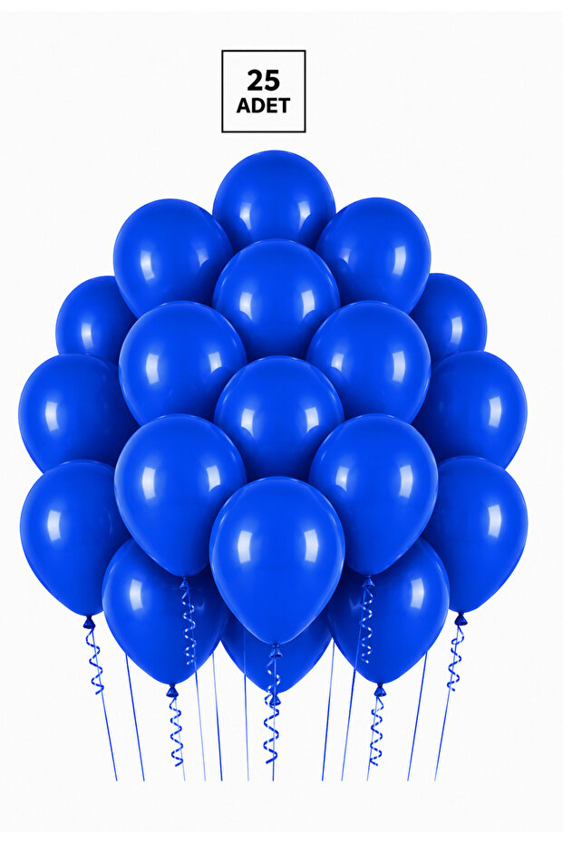 Dark Blue Color Balloon 25 Pieces