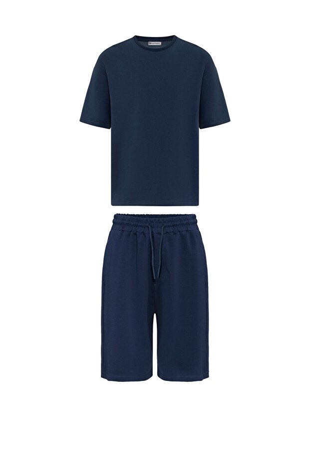 Basic Oversize Shorts Set