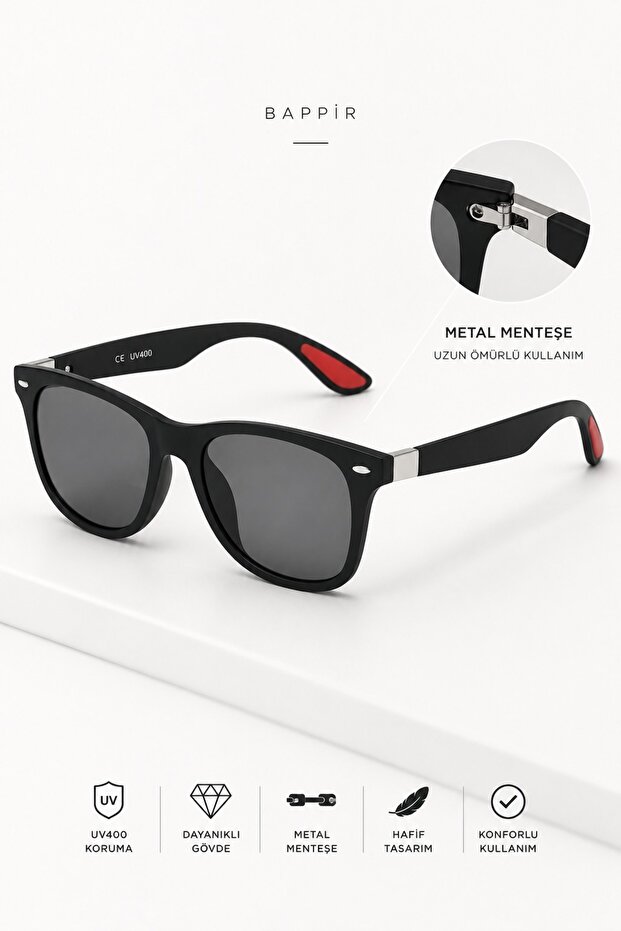 Metal Hinge Luxury High Quality Unisex Sunglasses