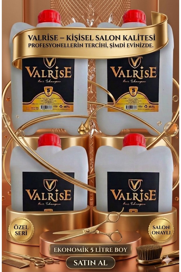 5 Liter Hair Shampoo X 4 Pieces Professional Superior Quality