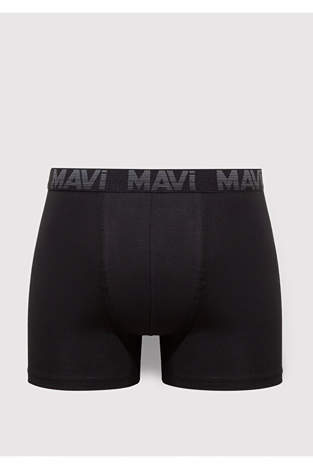 3lü Siyah Basic Boxer 0911504-900 - 2
